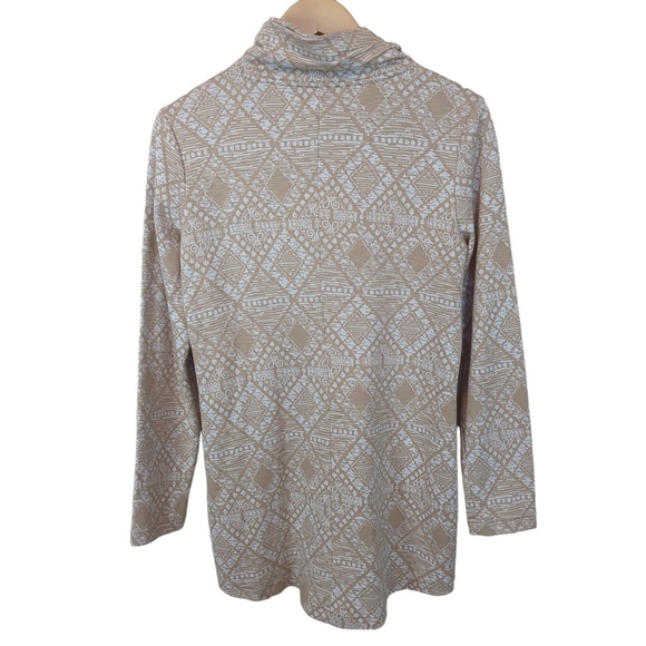 Tonia DeBellis Full Zip Cowl Neck Sweater Jacket - Picture 9 of 16